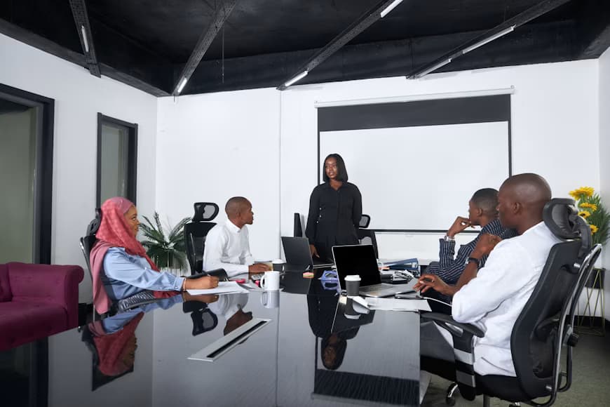 Professional leaders engaged in a rigorous KESSOI capacity evaluation session